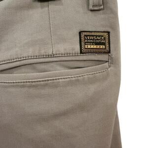 Versace Jeans Couture men’s stone chino pants –  32.5 x 27.5